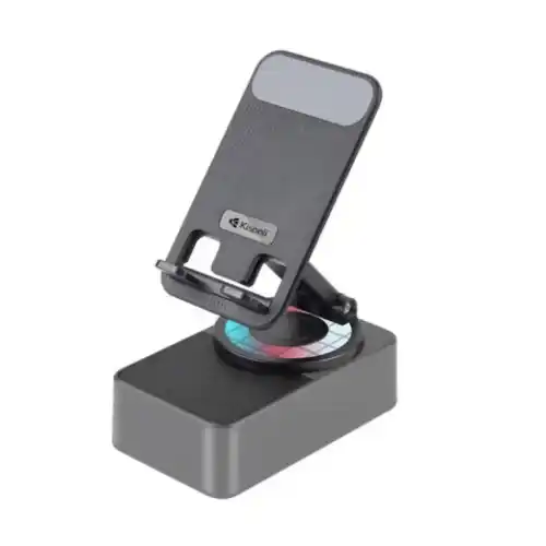 KISONLI M-1 Wireless Folding Bracket Speaker With 360 Degree Phone Holder Stand