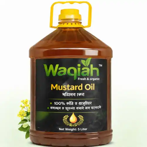 ঘানিতে ভাঙ্গানো খাঁটি সরিষার তেল (৫লি:) Mustard oil 5 liter