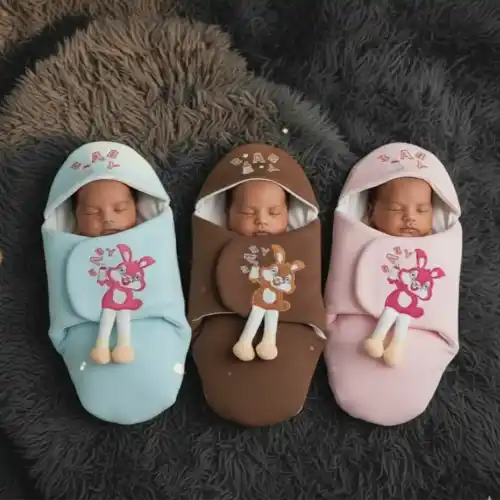 Warm Nest Baby Blanket ( 0-6 months )