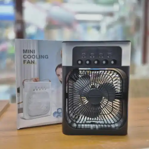 Air Cooling USB Fan with LED Night Light Water Fan